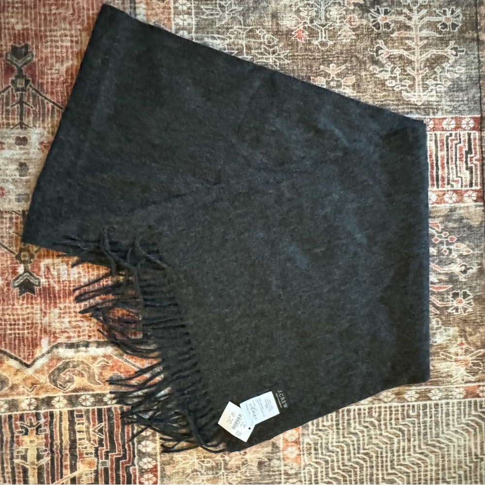 100% cashmere Jcrew scarf NWT